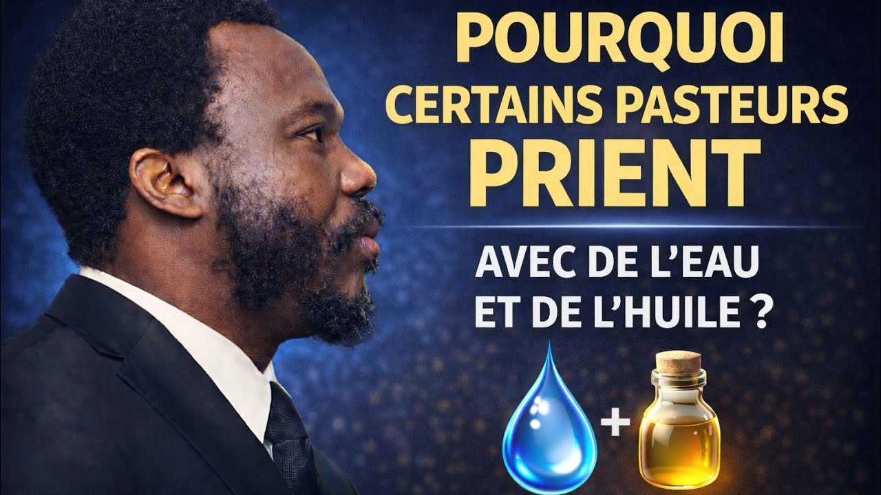 Pourquoi certains pasteurs prient avec de l’eau et de l’huile ?