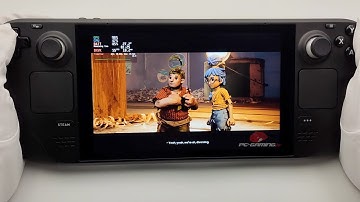 Steam Deck Gameplay - It Takes Two + 40Hz Mode - SteamOS