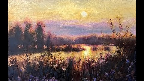 Creative Color and Luminous Landscape Class 7 part 1 Student Painting Feedback