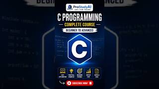 🚀 Learn C Programming Complete Course in Hindi/English 📚 Beginner to Advanced C Programming Tutorial