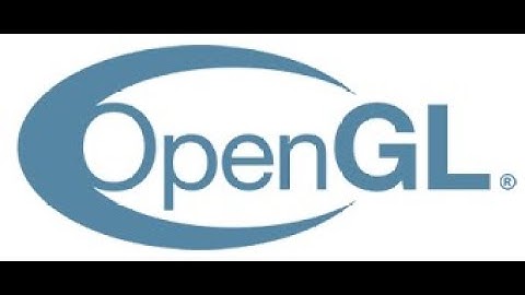 I tried OpenGl for the first time episode #1