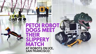 😍 Robots on Ice 2024 Featuring Petoi Robot Dog Bittle & Bittle X - PetoiCamp