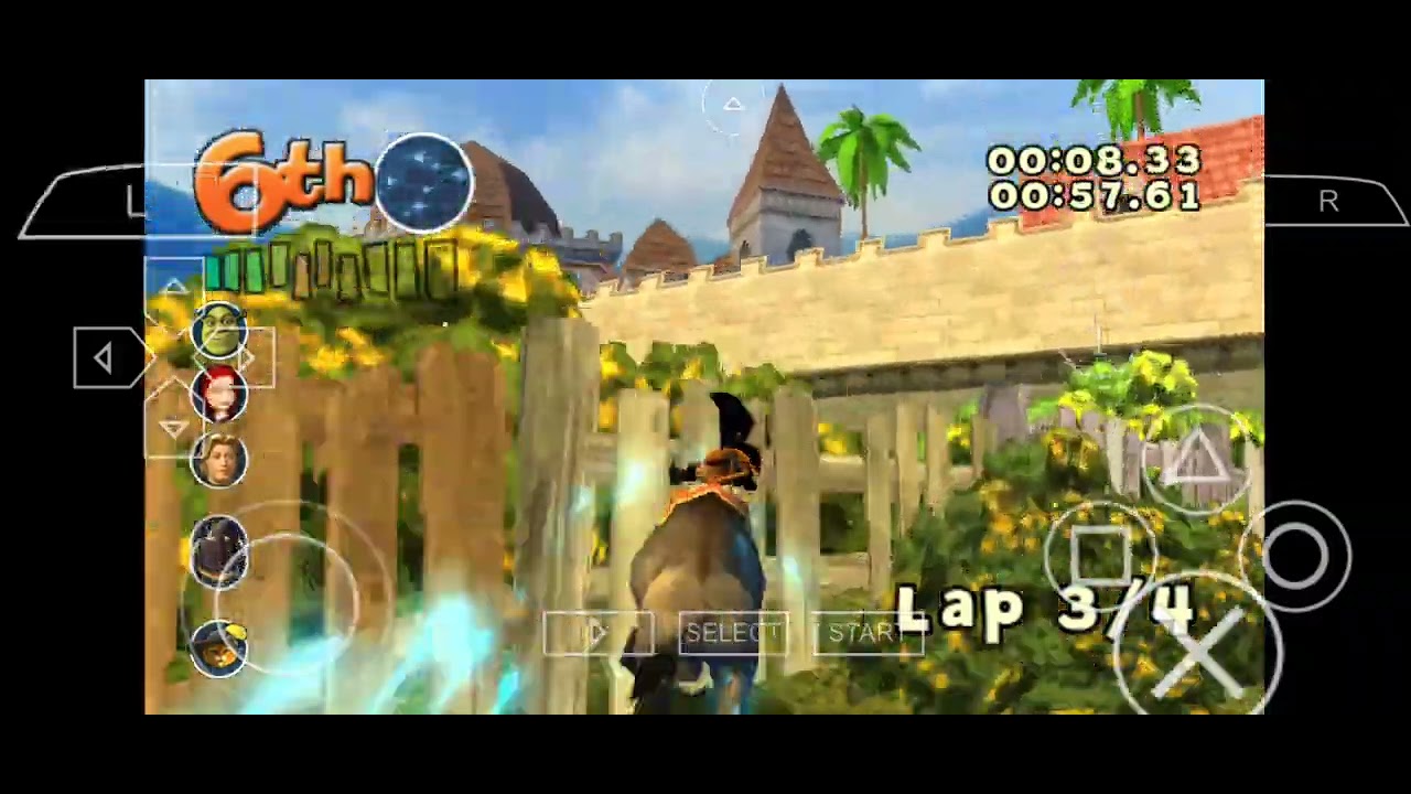 DreamWorks Shrek - Smash n Crash Racing PSP: Redimi Note 50 Android ...