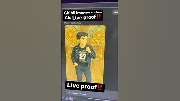 🔥 Live Proof: Creating Studio Ghibli-Style AI Images for FREE with ChatGPT #chatgpt #grokai #ghibli