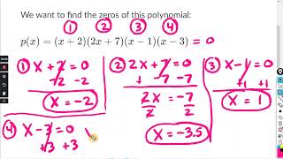 Zeros of polynomials (factored form) : Khan Academy