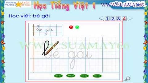 Oi, Ai, Học vần Tiếng Việt lớp 1, thuan mai, tập viết