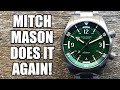 The Refreshing Mitch Mason Maelstrom “Marimo Green” Automatic Dive Watch - Perth WAtch #406