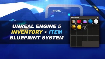 Unreal Engine 5 Inventory and Item Blueprint System