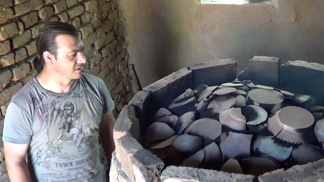 Máté Lajos - Cserépedény égetés