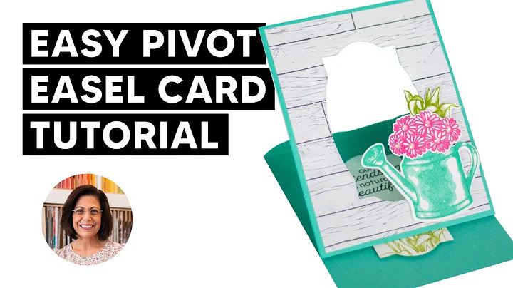 Make this Easy Pivot Easel Card for Spring