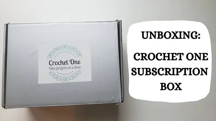 Unboxing: Crochet One Subscription Box - Honest Review!