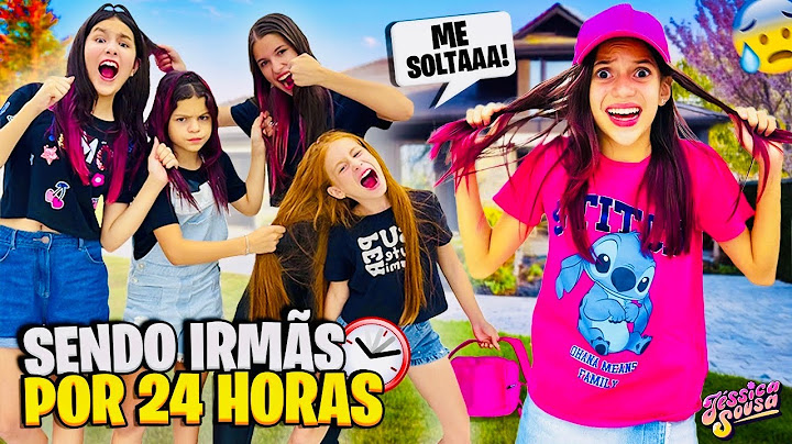 JÉSSICA BECAME GABY AND SUSU, MANU AND LOUISE'S SISTER FOR 24 HOURS *it went wrong