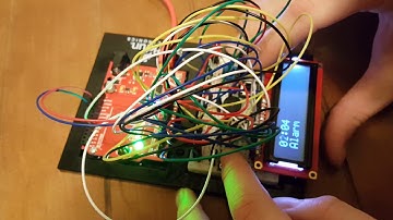 My arduino final project (Alarm clock+ clock+ temperature sensor using LCD)