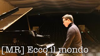 Ecco il mondo karaoke, accompaniment piano mr