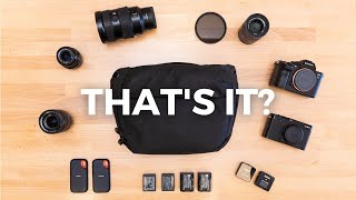 This is ALL I Packed for 3-Months of Travel Photography