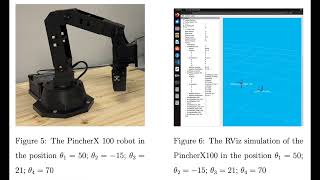 Modern Robotics Lab 10 (Forward Kinematics Using PoE) Submissions (See description for the links)