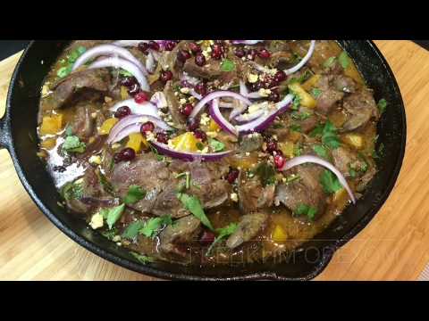 Куриная печень по-грузински (кучмачи)