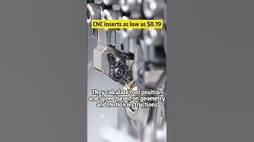 CNC inserts as low as $0.19 #cncmachining #tools #machining #cnc #factory