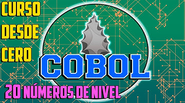 NÚMEROS DE NIVEL de variables  - Curso COBOL desde cero - Capítulo 20