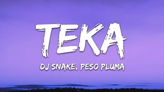 DJ Snake, Peso Pluma - TEKA (Lyrics\/Letra)