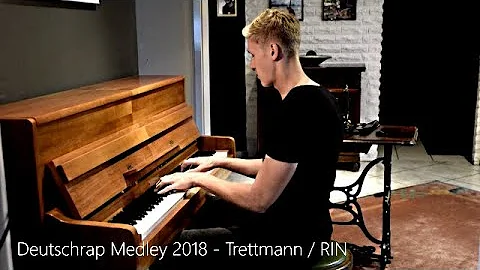 Deutschrap-Medley 2018 - Trettmann/RIN - Knöcheltief/One Night/Dior 2001/Gottseidank (Piano Cover)