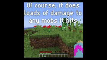 I made THROWABLE SWORDS in Minecraft #Shorts