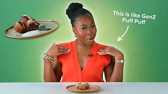 Nigerians Try Each Other's Puff Puff