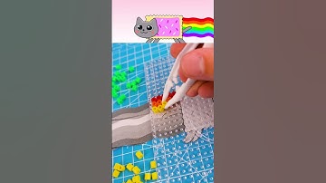I made a kawaii Nyan Cat Phase 4 Sprunki OC with 3d pen #incredibox