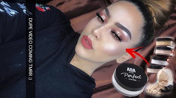 *NEW SHOPMISSA AOA PERFECT SETTING POWDER REVIEW| FLASHBACK? | Sahony Bourdier