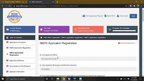 New Markets Tax Credit Application Registration Webinar