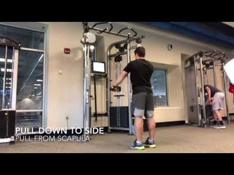 Crossbody Cable Pulldowns