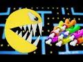 PAC-MAN take revenge #23 (Smartest Impostor in Among Us) | Game Pacman Stopmotion