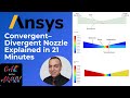 Ansys Fluent Tutorial | Shock in Nozzles Fundamentals Explained in 21 Minutes!