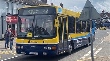 Volvo B6BLE Wright Crusader Preservation Dublin Bus WV52 01-D-10052 Route 22 Godstone Green