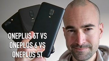 OnePlus 6T vs 6 vs 5T | Three generations compared!