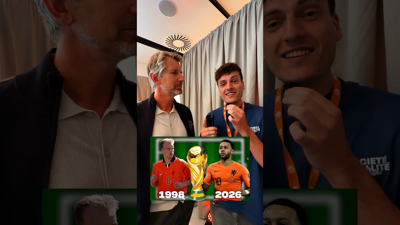 Nederland 1998 VS 2026 Met Edwin VD Sar🏆