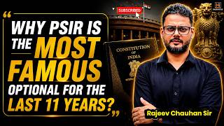 Why PSIR is the most famous optional for the last 11 years?