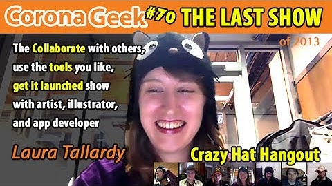 Corona Geek #70 - Illustrator, App Developer Laura Tallardy On Creating Mobile Apps