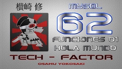 62 FUNCIÓN HOLA MUNDO