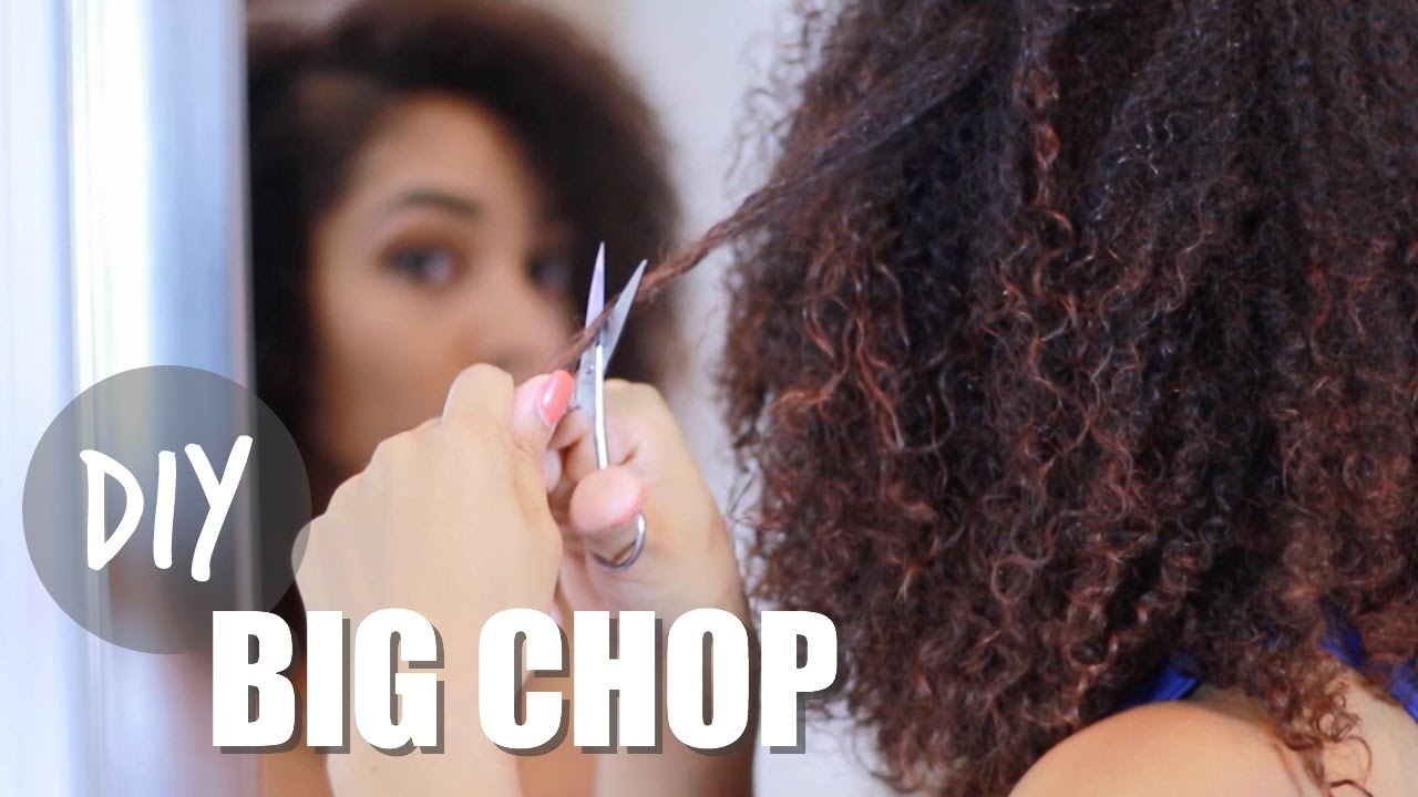 DIY Big Chop 2016 | Cutting Off My Heat Damage - YouTube
