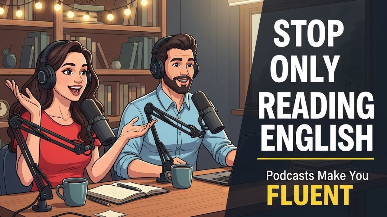 Stop Only Reading English – Use Podcasts To Finally Speak Fluently