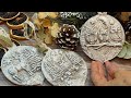 DIY Easy Rustic Christmas Ornaments 🎄 Air Dry Clay Ideas