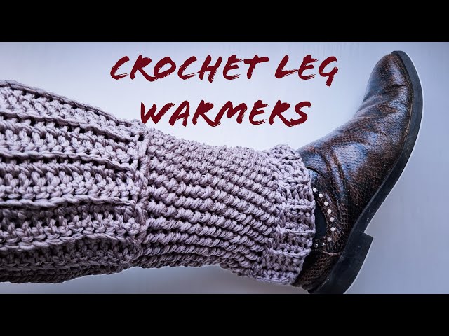 Pattern for Crochet Leg Warmers [Free Pattern] - Life + Yarn