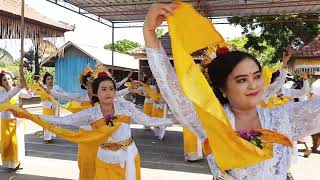 TARI REJANG DEDARI -SEKA REJANG WIDYA KUSUMA DESA PANJI NGAYAH RING PURA SEGARA RUPEK