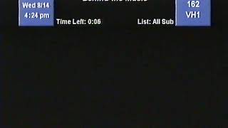 August 14, 2002 4:24 PM Dish Network Channel Surfing + MTV2 Commericals (Part 1)