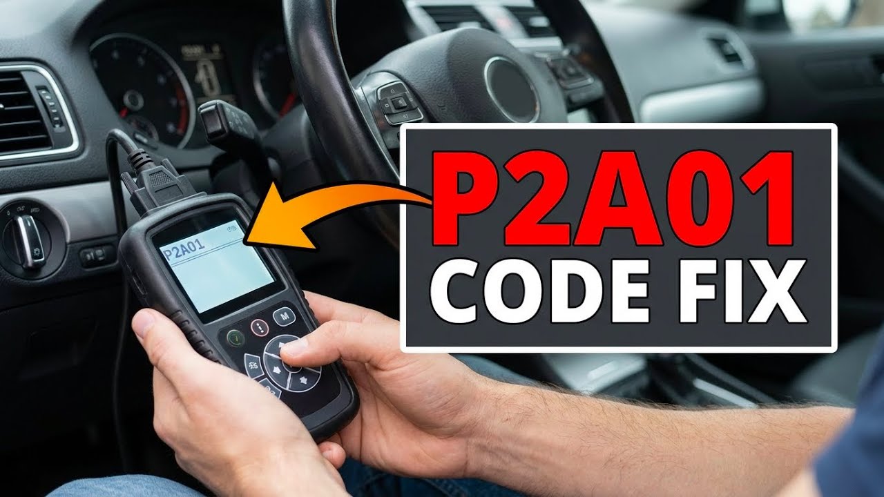 How To Fix P2A01 Code - O2 Sensor Circuit Range Performance Bank 1 ...
