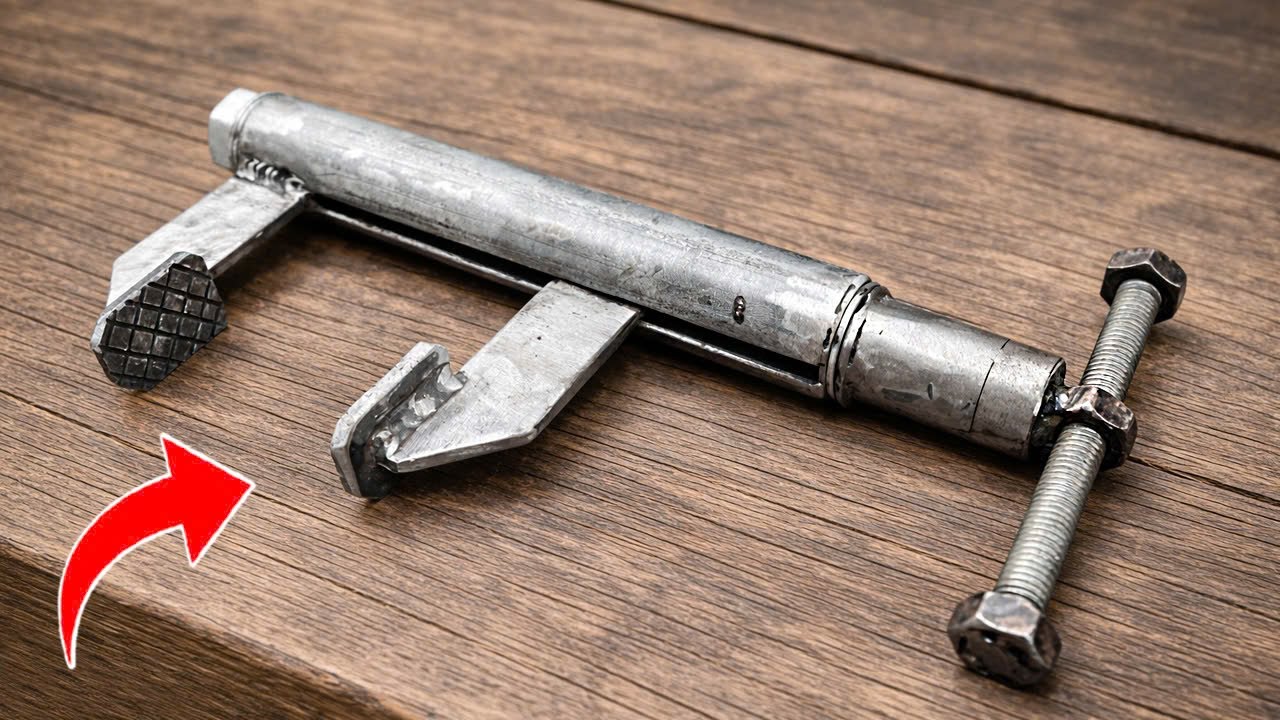 Сварщик создал C-образный зажим! Умный DIY-инструмент, которого вы не ожидали