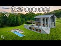 Inside a $25,000,000 New York Billionaires Ranch!