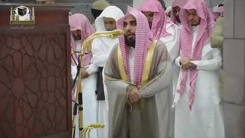 بلبل الحرم المكي ش عبد لله الجهني يغرد بأجمل التلاوات في أسبوع ذهبي سيخلد في التاريخ