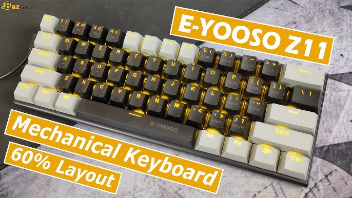 UN CLAVIER MECANIQUE 60% POUR MOINS DE 40€ !! LE EYOOSO Z11 BZfutur 